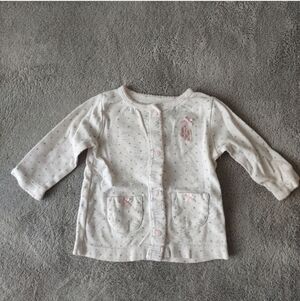 Carter's Soft White Baby Onesie